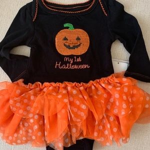 My 1st Halloween Onesie with Tutu